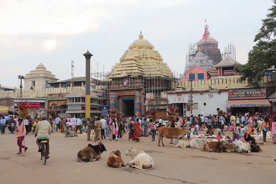 Puri Jagannath temple route